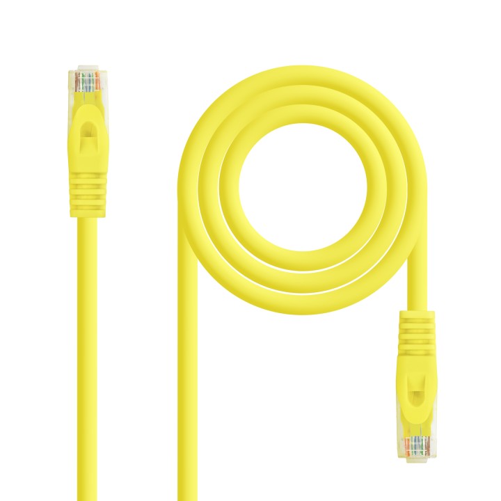 Nanocable RJ45 Cat6A UTP AWG24 1m Amarill(10.20.1801-Y)