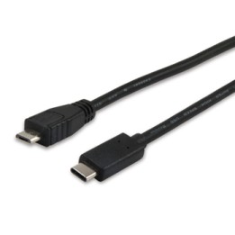 Cable EQUIP USB-C/M a mUSB-B/M 1m Negro (EQ12888407)
