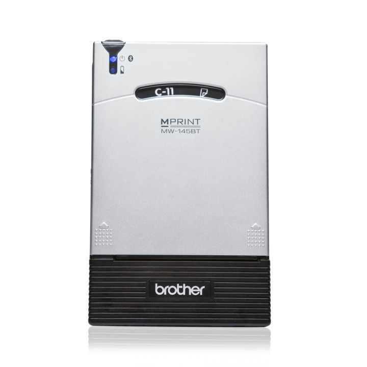 Impresora BROTHER Térmica USB BT Negra/Plata (MW-145BT)
