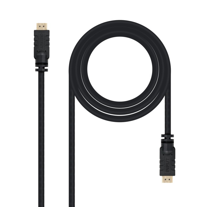 Nanocable HDMI A/M a HDMI A/M 15m Negro (10.15.1815)