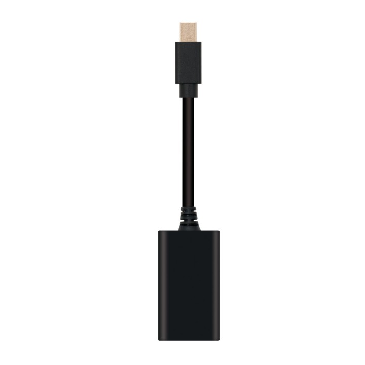 Nanocable Mini DP/M a HDMI/H 15cm Negro (10.16.0102)