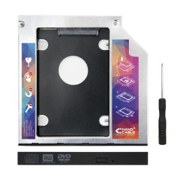 Adaptador Nanocable HDD 7mm a Optico 12mm (10.99.0102)