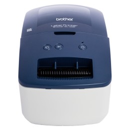 Impresora BROTHER Térmica USB 2.0 Azul/Blanca (QL600B)