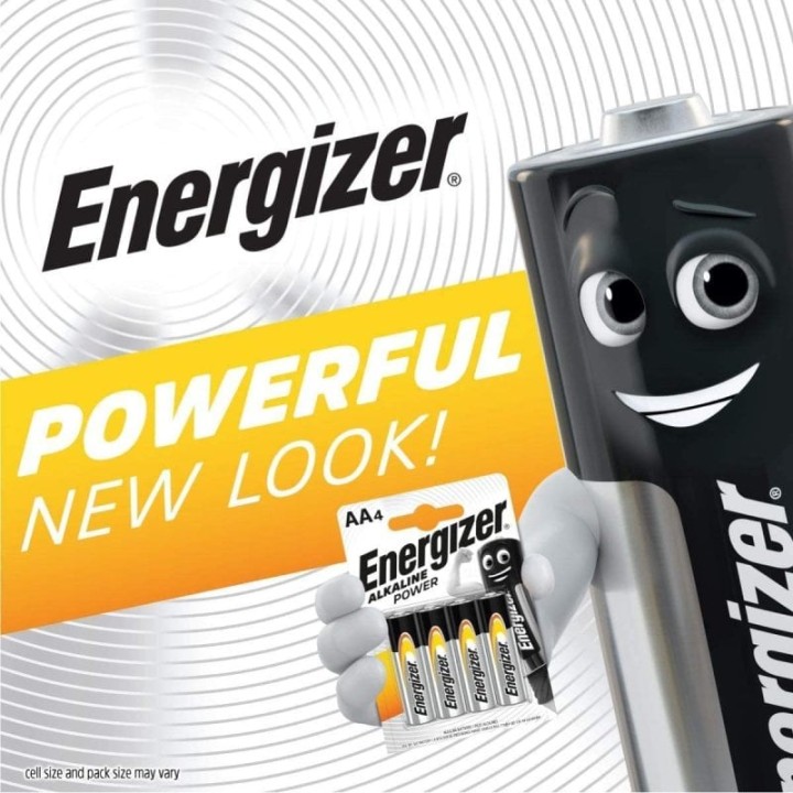 Energizer Alkaline Power Pilas AAA LR03 4 Unidades