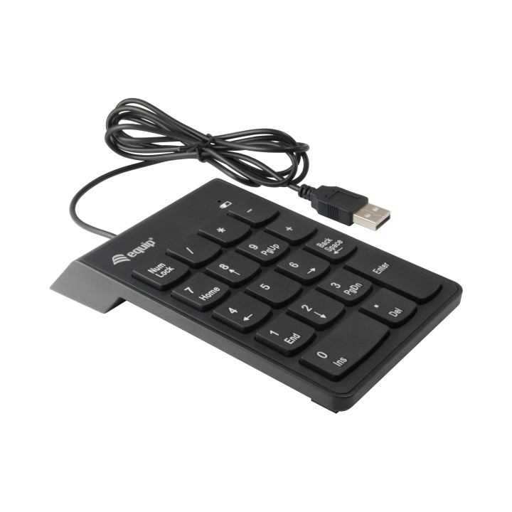Teclado Numérico EQUIP USB Negro (EQ245205)