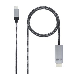 Nanocable Cable Conversor USB Tipo-C a HDMI Macho/Macho 3m Negro