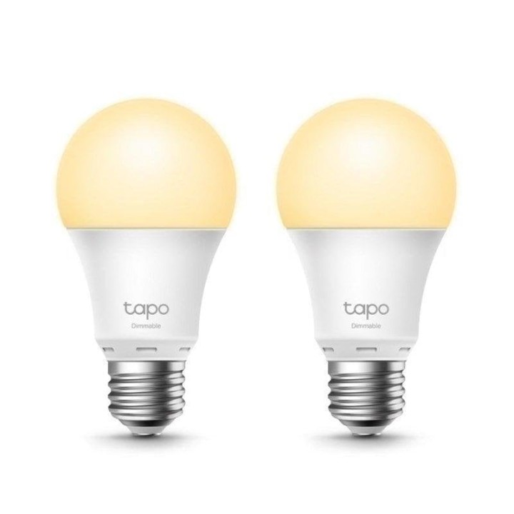 TP-Link Tapo L510E Bombilla Inteligente LED Smart Wi-Fi Regulable Pack 2 Unidades