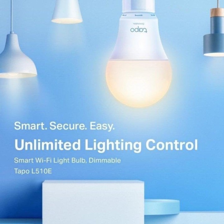 TP-Link Tapo L510E Bombilla Inteligente LED Smart Wi-Fi Regulable Pack 2 Unidades