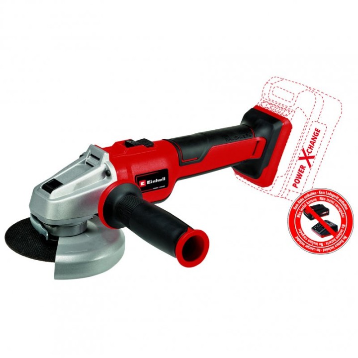 Einhell AXXIO BL 18/125 Q Amoladora Angular Inalámbrica 18V
