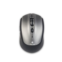 Ratón NGS Óptico Bluetooth 1600dpi Gris (FRIZZDUAL)