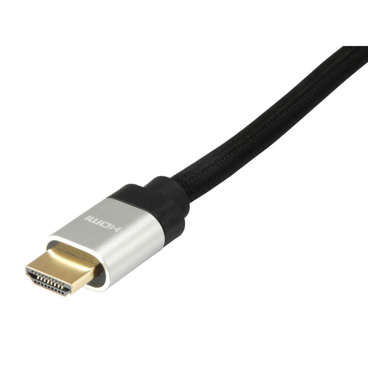 Cable EQUIP HDMI/M a HDMI/M 2m Negro/Gris (EQ119381)