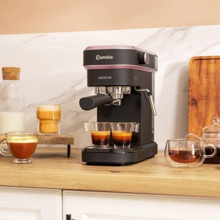 Cecotec Cafelizzia 890 Rose Cafetera Semiautomática Espresso 20 Bares