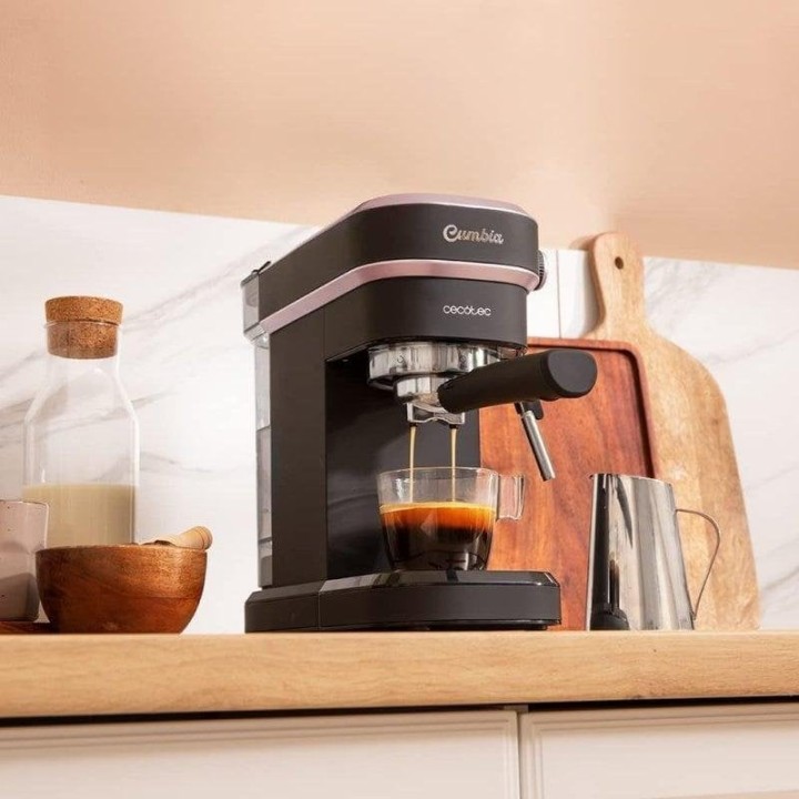 Cecotec Cafelizzia 890 Rose Cafetera Semiautomática Espresso 20 Bares